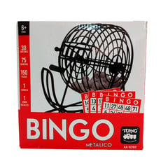 TOYNG - Juego de Mesa Toyng Bingo Metálico 30 Cartones