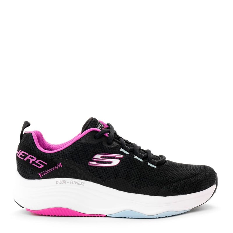 Tenis Skechers Mujer Zapatos Skechers Dama. Tenis negros comodos Skechers para mujer. Zapatillas moda D Luxfitness