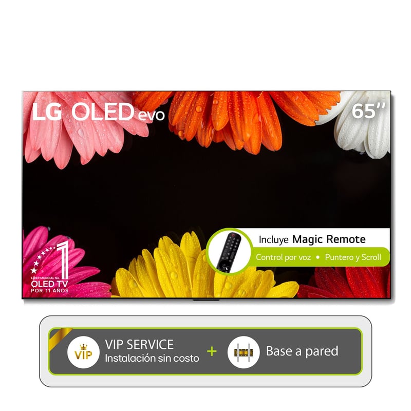 Televisor LG OLED 65 pulgadas 4K Ultra HD Smart TV LG
