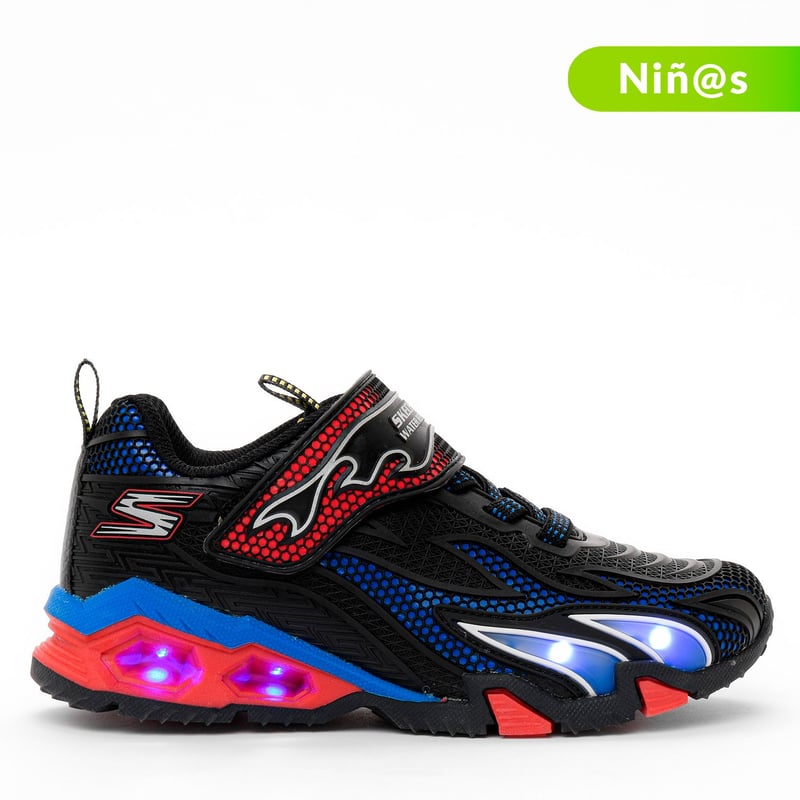 Tenis skechers con luz para niño hotsell