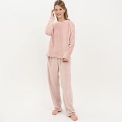 SYBILLA - Conjunto de pijama con pantalón para Mujer Larga Manga larga Sybilla