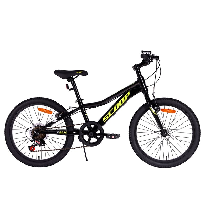 Bicicleta De Montaña Para Niños 20 Pulgadas - 7 Velocidades, Frenos De Disco, Para 130-150 Cm De Altura | Color Verde O Rojo