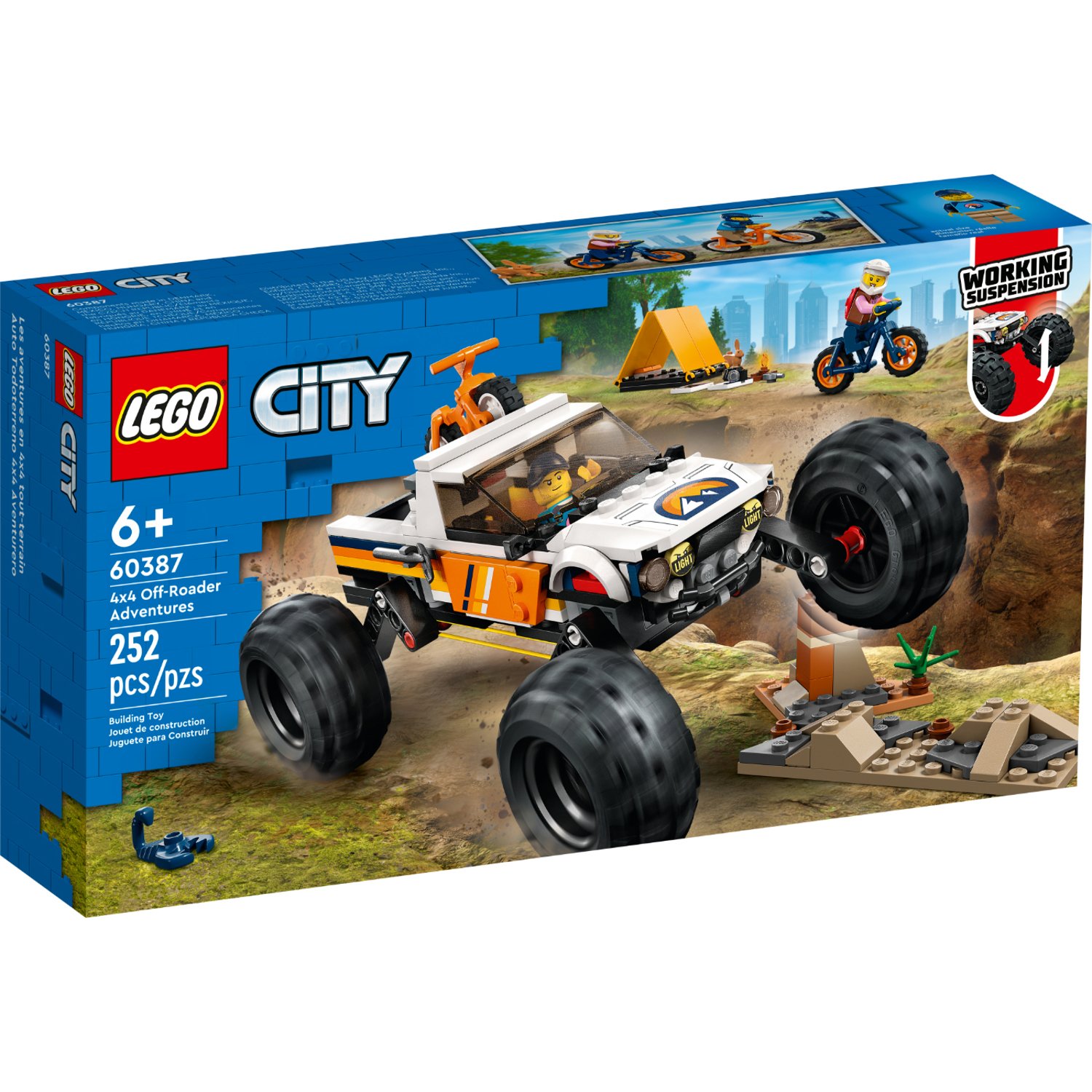 Set de Lego TODOTERRENO 4X4 AVENTURERO por 252 Piezas para mayores 6 anos LEGO falabella
