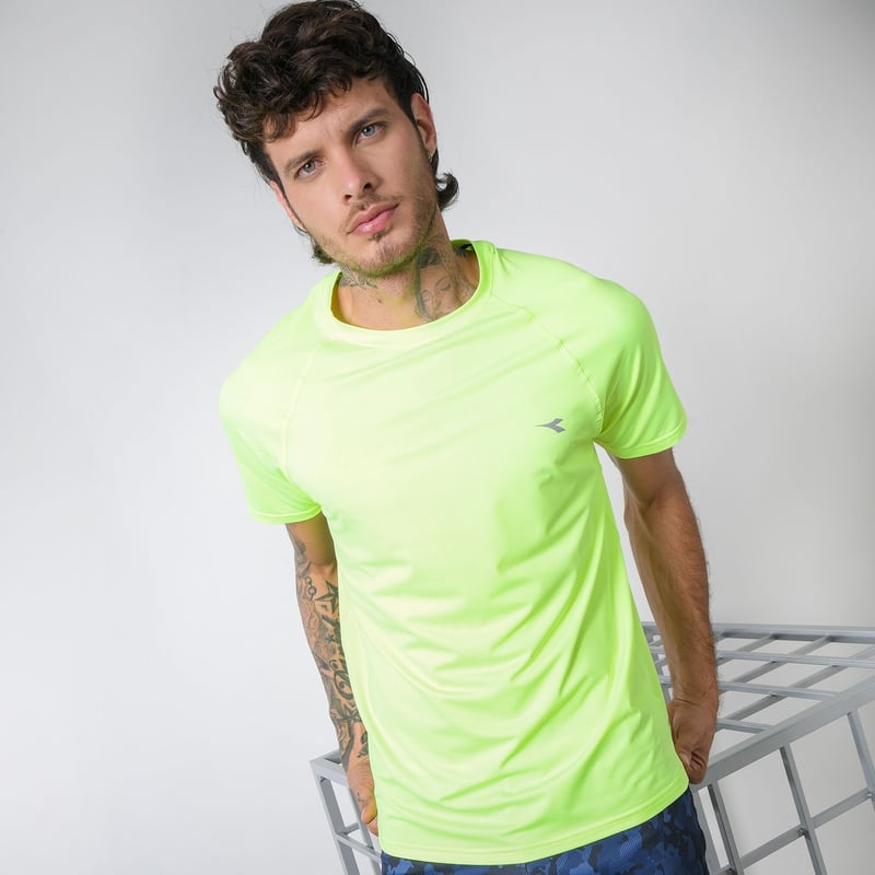 DIADORA - Camiseta deportiva manga corta Diadora para Hombre