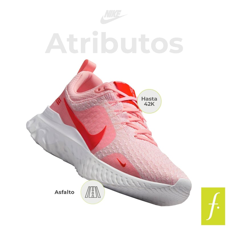 Tenis nike react mujer hotsell