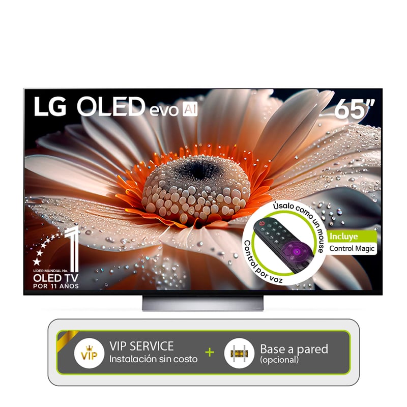 Televisor LG OLED 65 pulgadas 4K Ultra HD Smart TV LG
