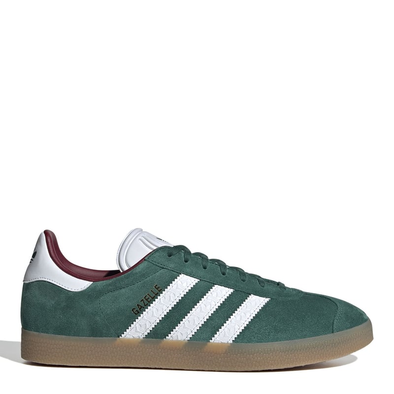 Adidas gazelle verdes hombre best sale