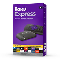 ROKU - Roku Express, dispositivo de streaming |Incluye cable HDMI/USB de alta velocidad y control remoto | Compatible con Alexa, Google Home, Apple Air Play, Apple Home