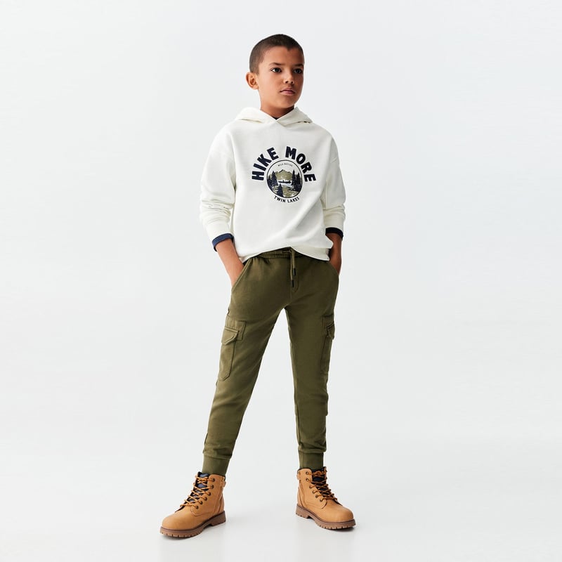 Pantalon Jogger para Nino en Algodon MANGO MANGO falabella