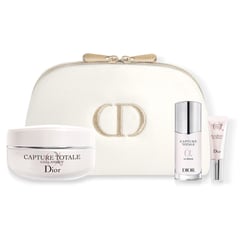 DIOR - Hidratante facial Cofre Capture Totale Crema- El ritual de tratamiento antiedad global Dior Incluye: 3 productos
