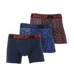 BEARCLIFF - Boxers para Hombre Pack de 3 de Algodón Bearcliff
