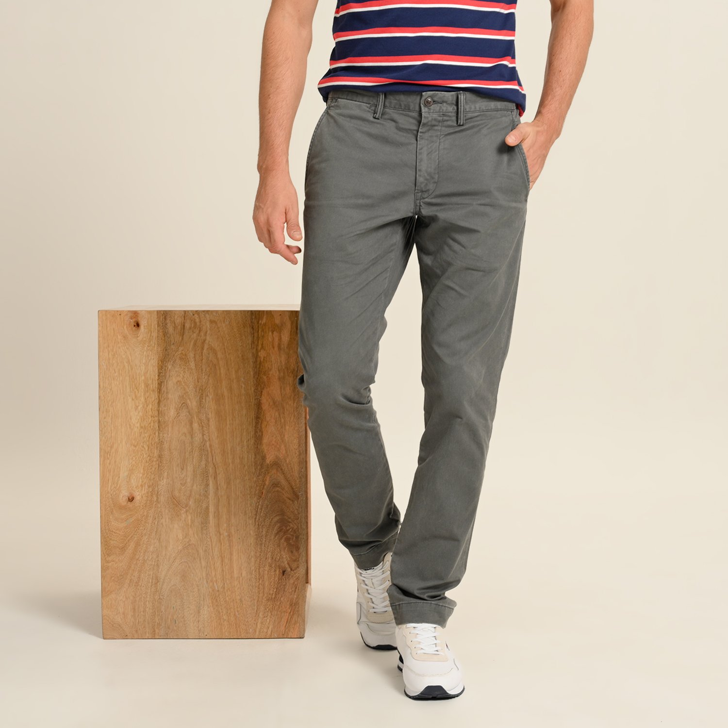 Pantalon Chino Hombre Slim de Algodon Polo Ralph Lauren