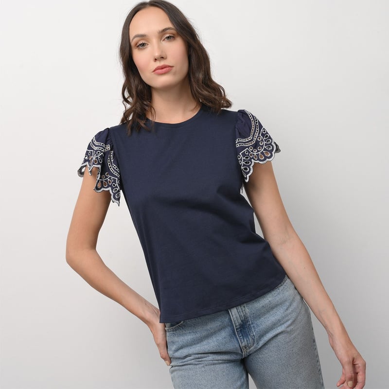 Camiseta para Mujer Manga corta de Algodón Basement BASEMENT ...