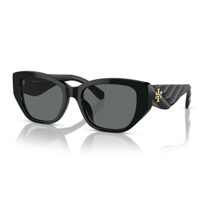 Gafas De Sol Tory Burch Black Dark Grey Polar falabella