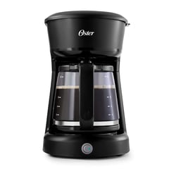 OSTER - Cafetera con Filtro Oster 12 tazas Swith Negra