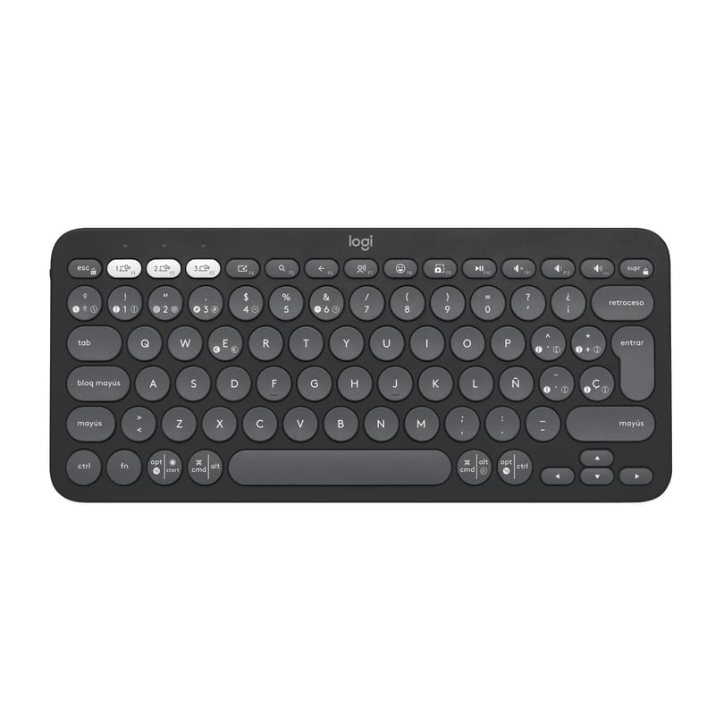 Teclado Logitech Pebble K380S Bluetooth Blanco LOGITECH falabella