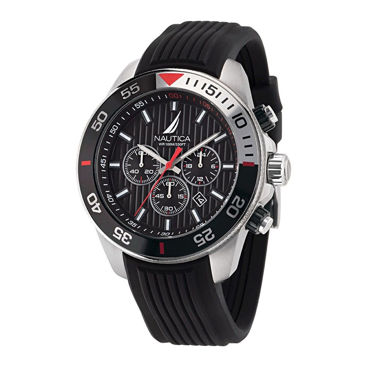 Reloj Nautica para Hombre Reloj Analogo Negro Acero inoxidable NAUTICA falabella