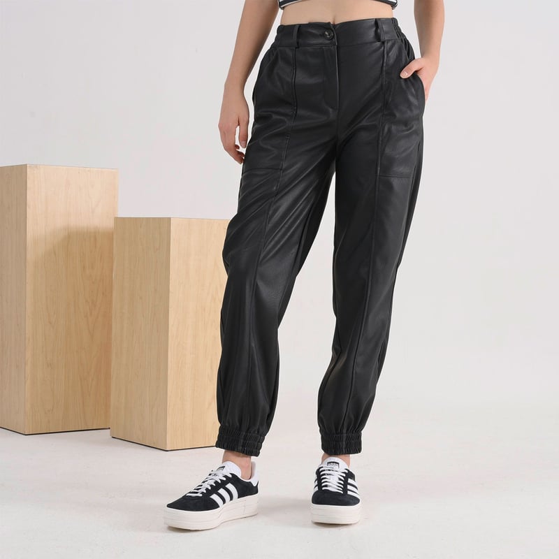 Pantalones sybilla tiro alto hotsell