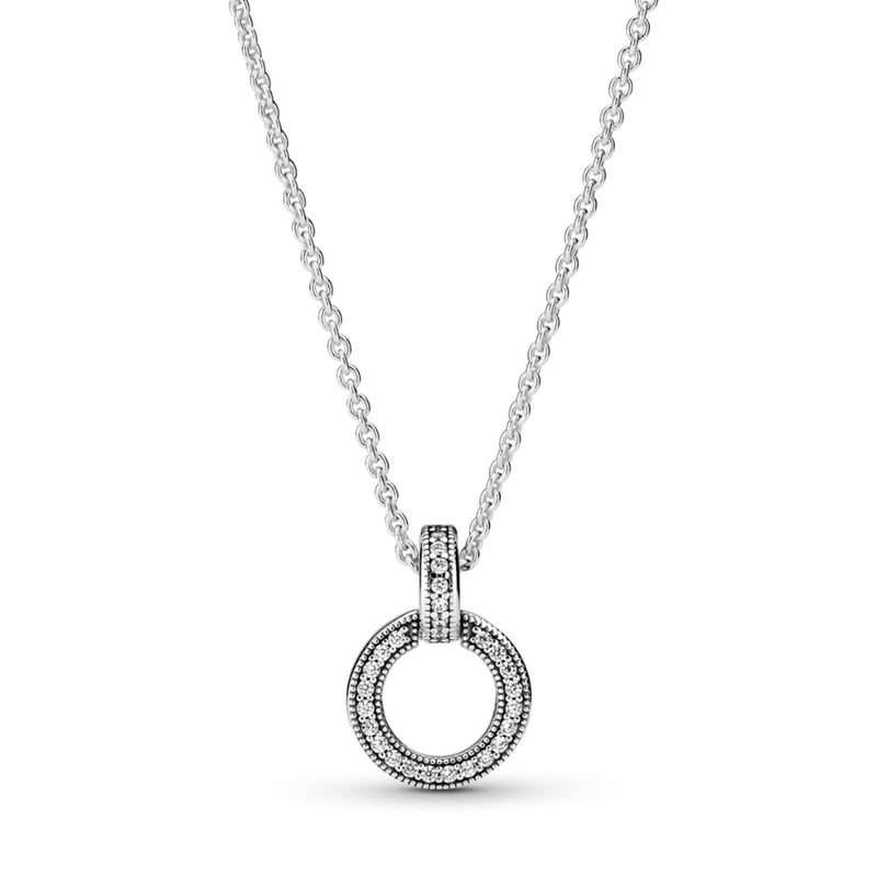 Collar Pandora Círculo doble En Plata Esterlina PANDORA