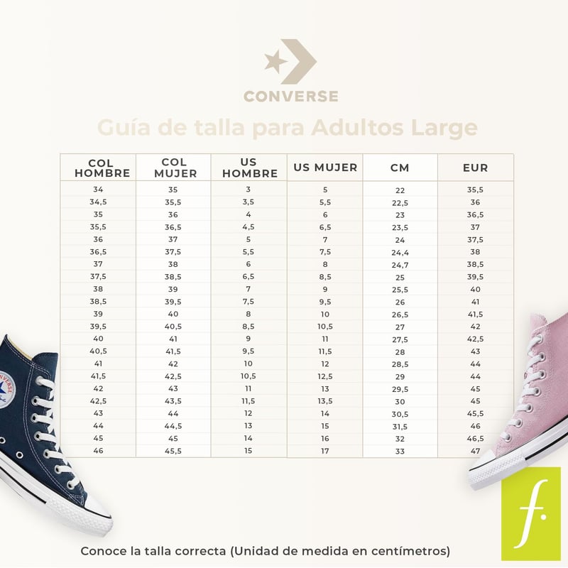 Converse 5 y 10 bogota best sale