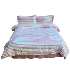 MY HOME STORE - Funda de duvet Microfibra FRANJAS