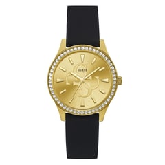 GUESS - Reloj Guess Para Mujer ANNA. Reloj Silicona Negro GW0359L1