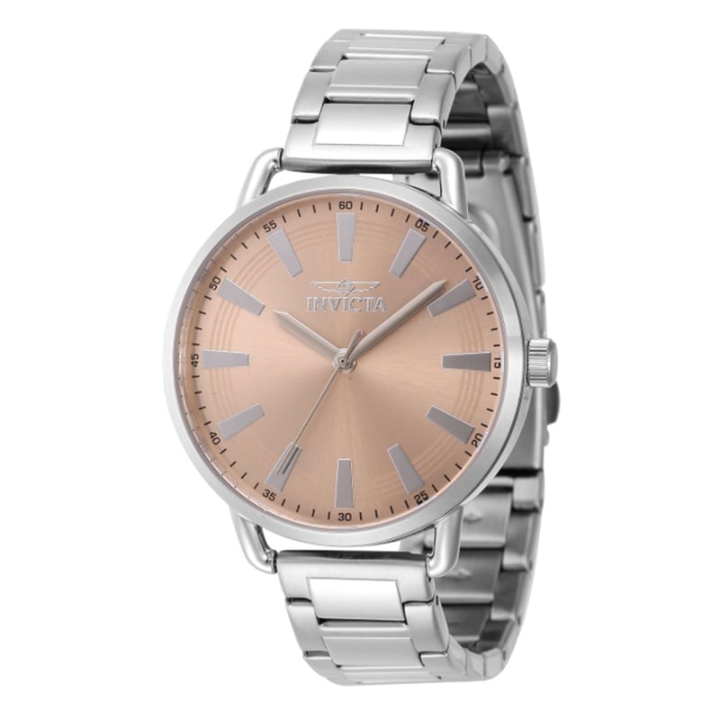 Montre Invicta Bracelet Bleu Et Or - Modèle Fleur Sauvage - Neuf Avec étiquettes