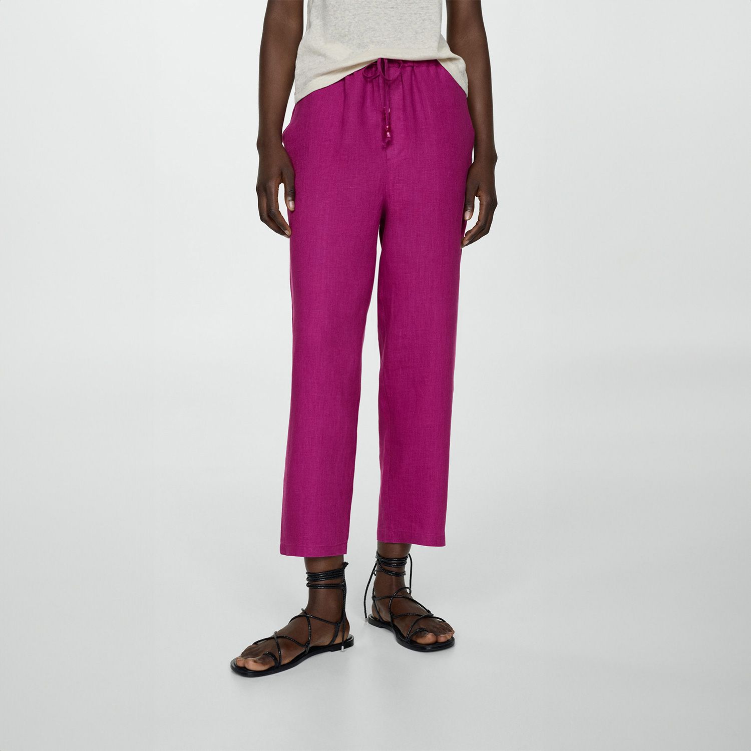Mango jogger mujer sale