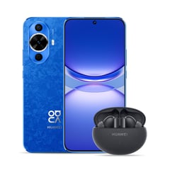 HUAWEI - Celular Huawei nova 12S 256GB | 8GB RAM | cámara posterior 50MP|Cámara frontal 60MP| pantalla 6,7 pulgadas Full HD|Azul Orquidea con diseño texturizado  + Freebuds5i ( Obsequio) 