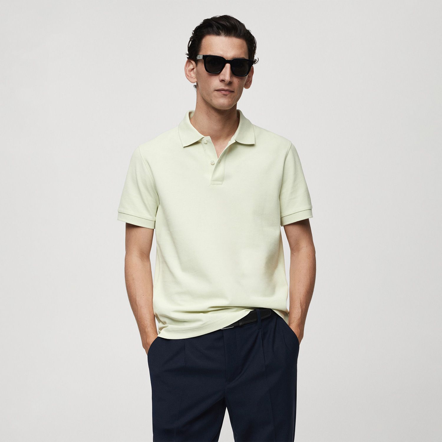 Camiseta polo Hombre Manga corta MANGO MANGO falabella