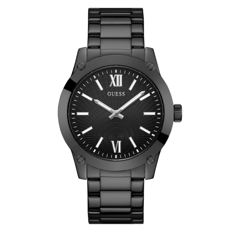 Reloj Guess Hombre CRESCENT. Reloj Acero inoxidable Negro GW0574G3 GUESS falabella