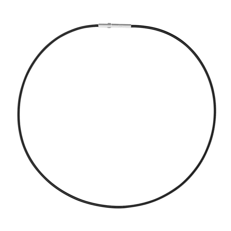 Collar de acero IP negro 2 mm Mesh Tube TOUS