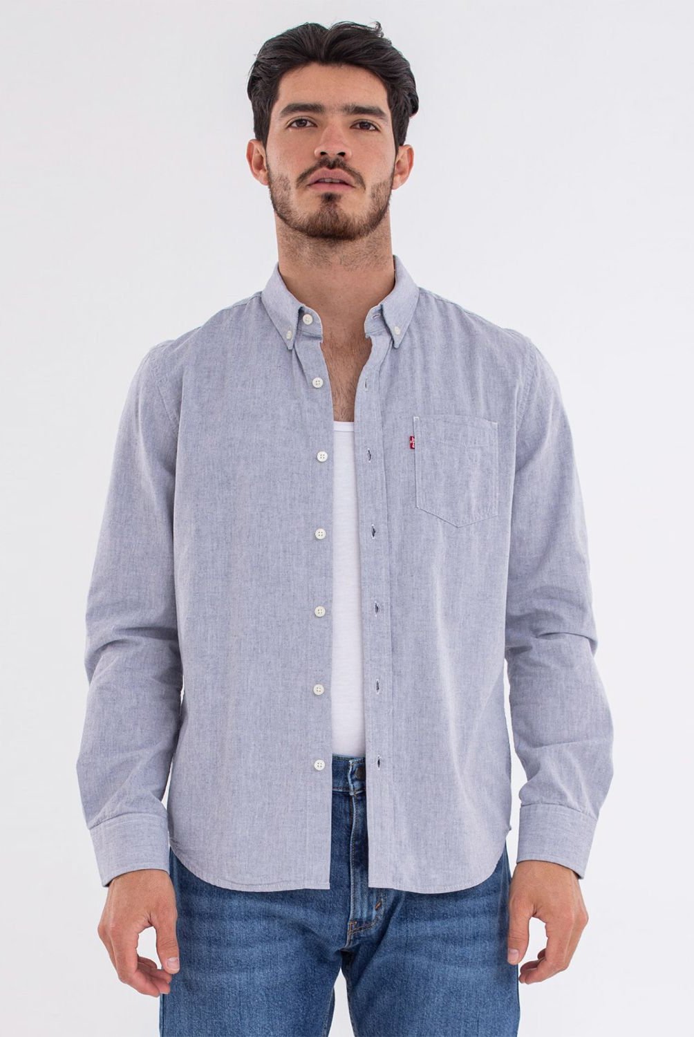 Camiseta manga larga levis hombre shop