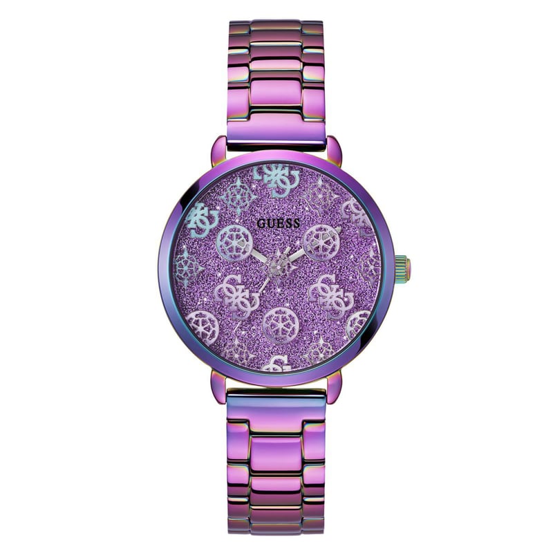 Reloj Guess Mujer SUGARPLUM. Reloj Acero inoxidable Morado GW0670L3 GUESS falabella