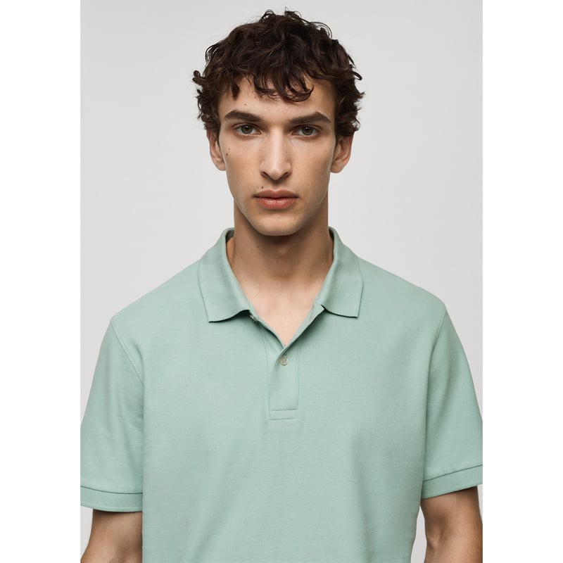 Camiseta polo Hombre Manga corta de Algodon MANGO