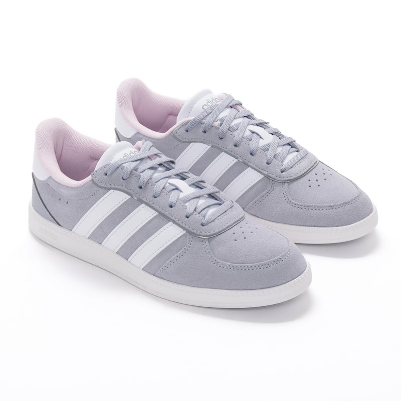 Tenis adidas mujer gris con rosa sale