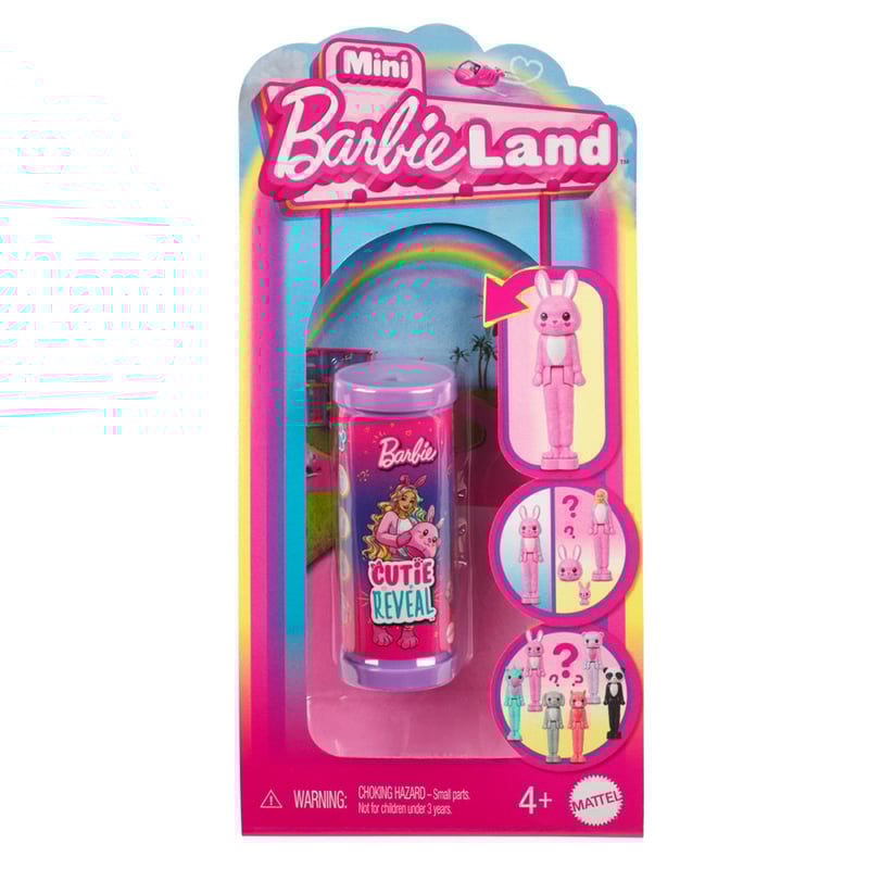 Barbie Mini BarbieLand Muneca Cutie Reveal Sorpresa para ninas de 6 anos en adelante BARBIE falabella