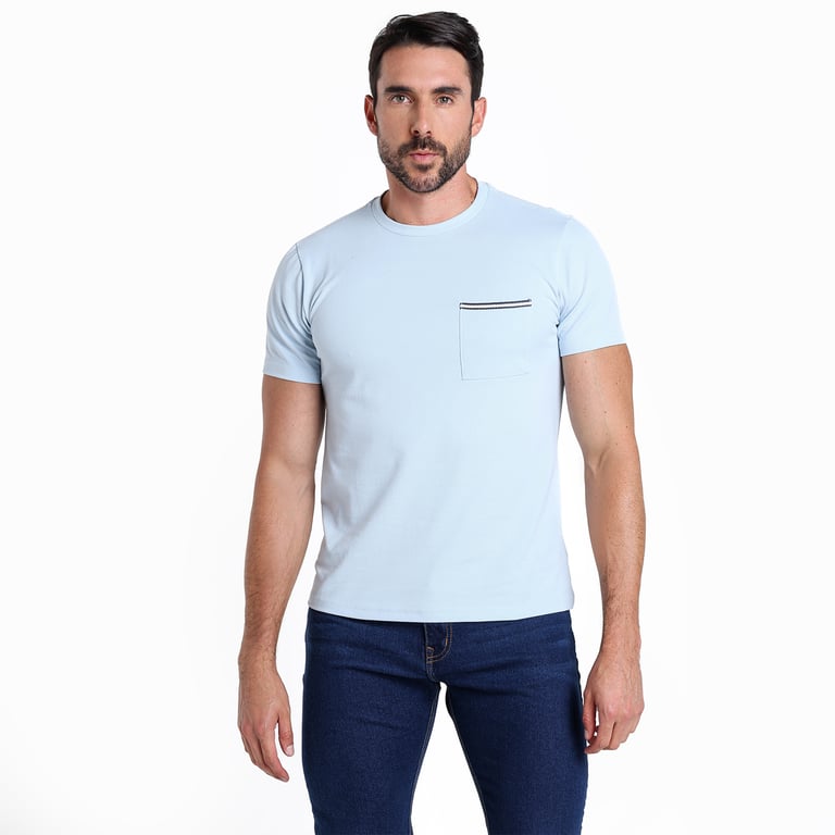 Camiseta Hombre Manga corta de Algodón Newport NEWPORT | falabella.com