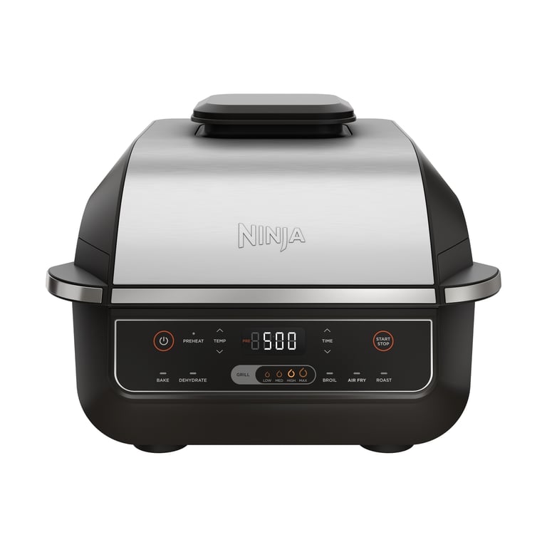 Ninja - Parrilla de interior 6 en 1 Ninja 3.8 Litros| Asar a la Parrilla, Freir, Hornear, Asar, Rostizar y Deshidratar NINJA | falabella.com
