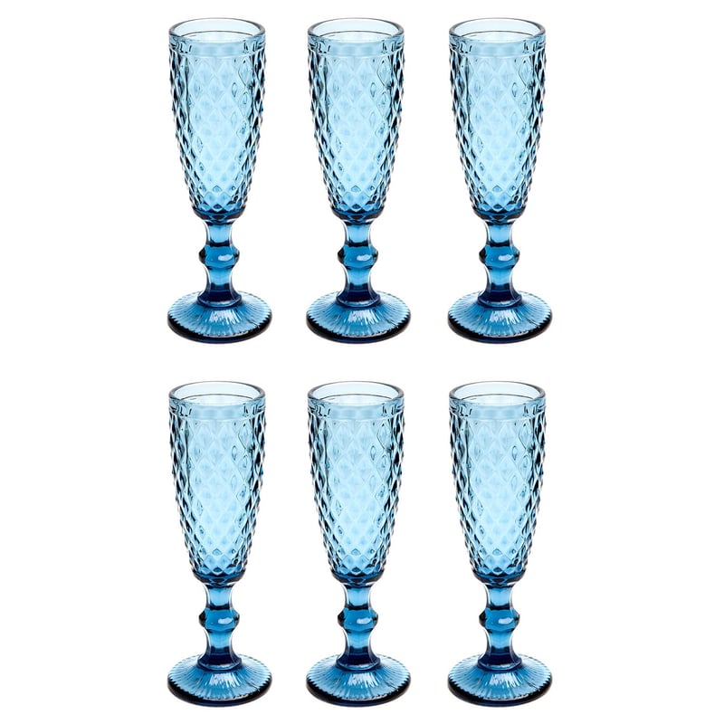 Copa de Champaña Alumar Vidrio 6 Piezas 5.4 Oz