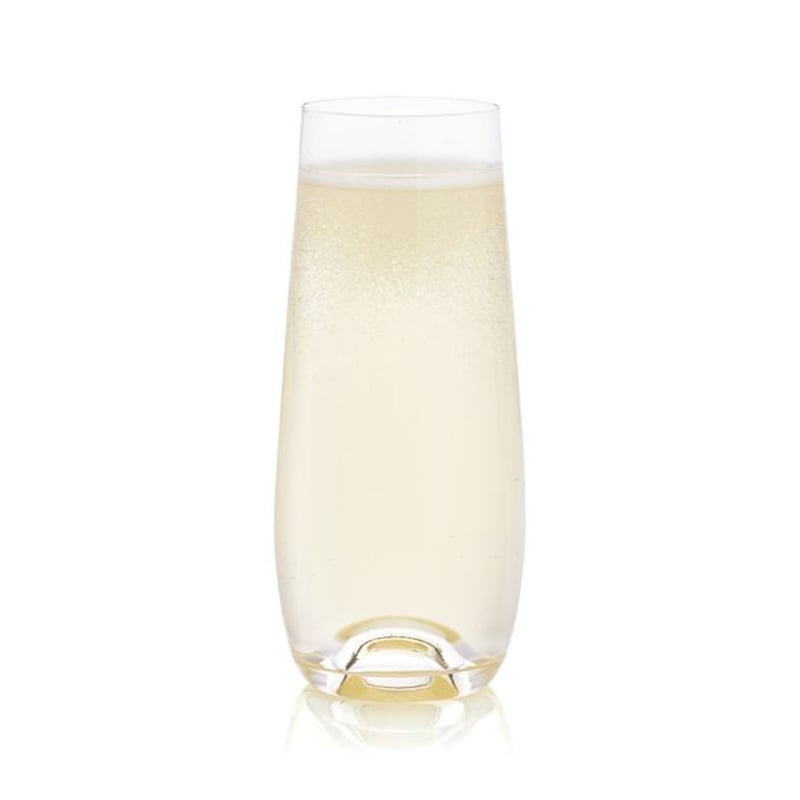 CRATE & BARREL - Copa de Champagne Lulie sin Tallo en Vidrio 296 ml