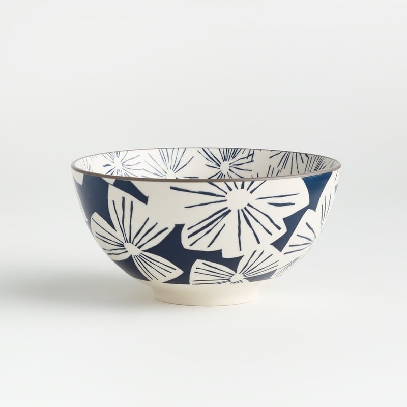 CRATE & BARREL - Bowl de Servir Mai Floral 15 cm