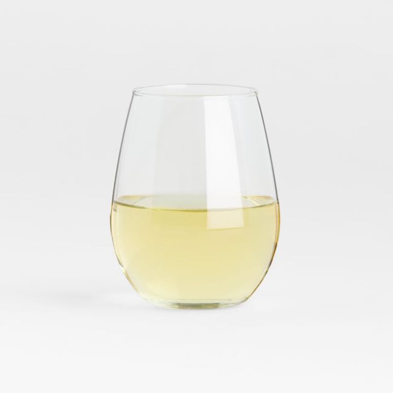 CRATE & BARREL - Copa de Vino Blanco Aspen en Vidrio sin Tallo 347 ml