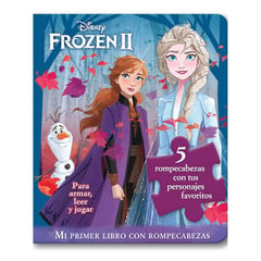 EDITORIAL PLANETA - Disney Mi Primer Libro Con Rompecabezas Frozen 2 Planeta Junior - Disney