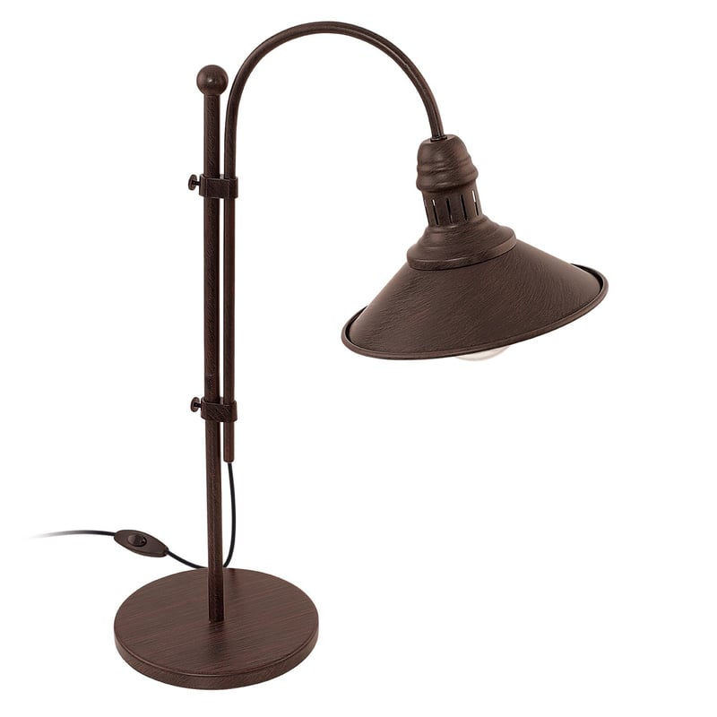 EGLO - Lámpara de Mesa Eglo Decorativa Moderna Stockbury Marron 55 x 21 cm