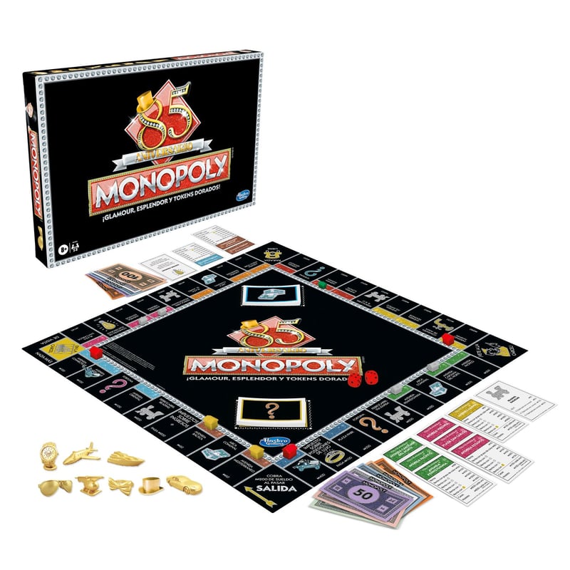 MONOPOLY - Juego de Mesa Monopoly 85 Aniversario
