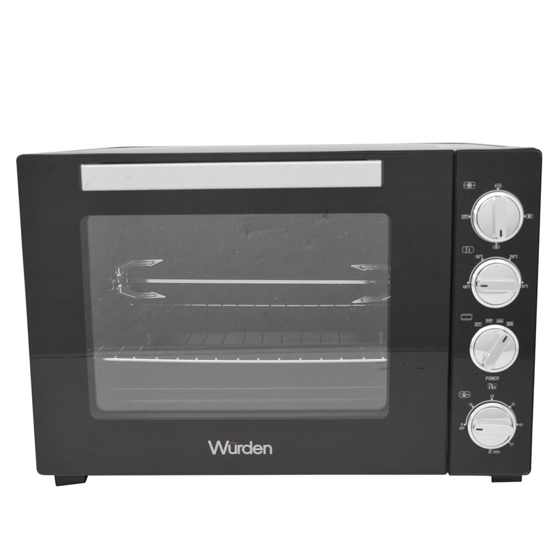 WURDEN - Horno Eléctrico Negro WEO-43