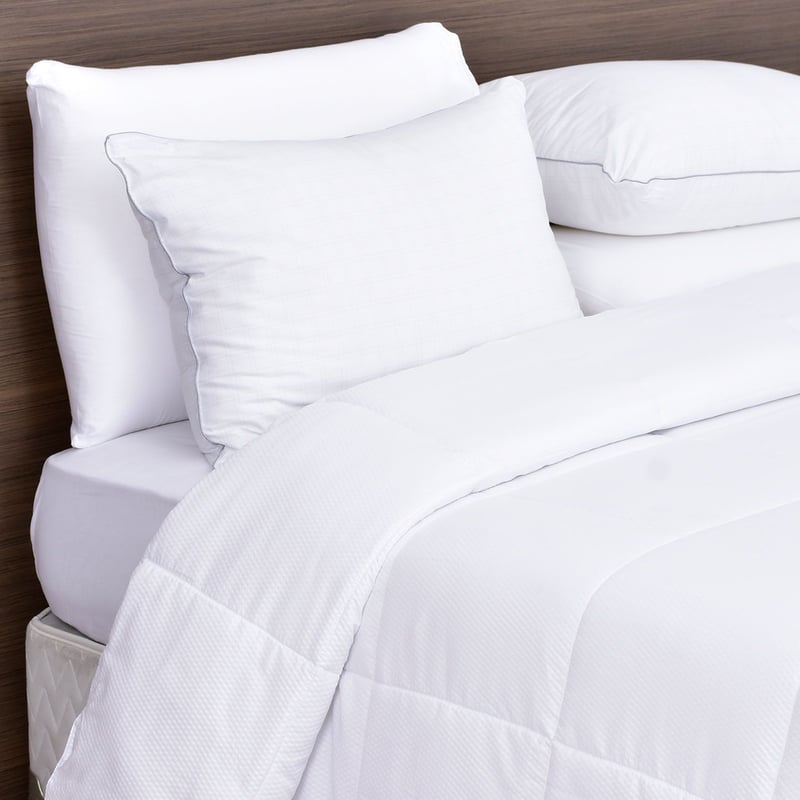 Edredón Cama 4 Estaciones, Relleno Nórdico Doble, Certificado Oeko-Tex