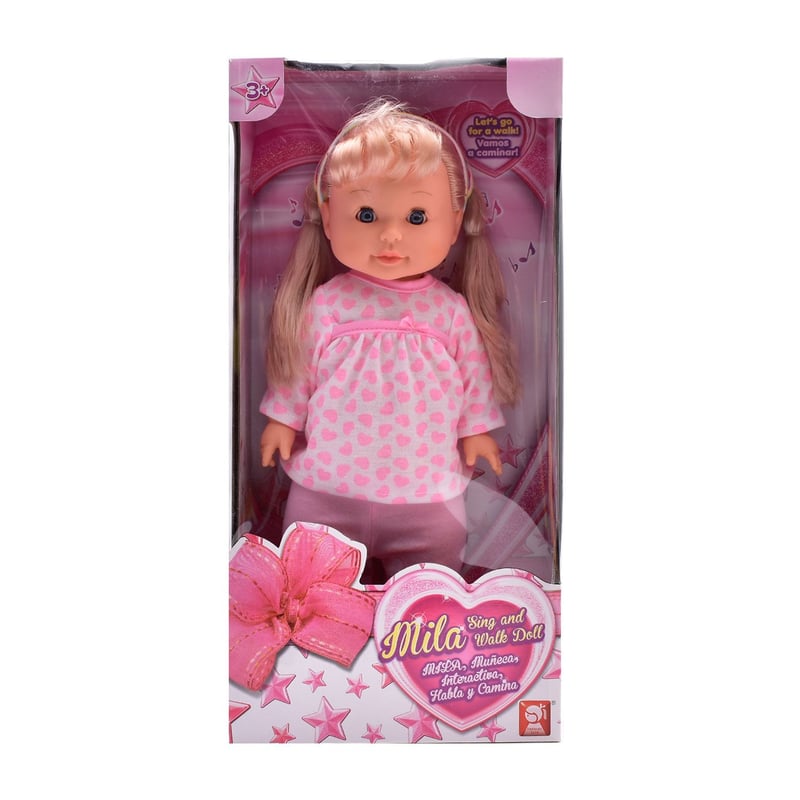 Muneca Interactiva Camina y Canta Mother Love apartir de los 3 anos necesita pilas MOTHER LOVE falabella