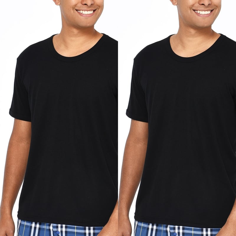 Newboat - Camisilla Hombre Manga corta Newboat Pack x2 